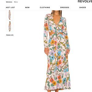 Assi Dress - AFRM - Peach - Medium